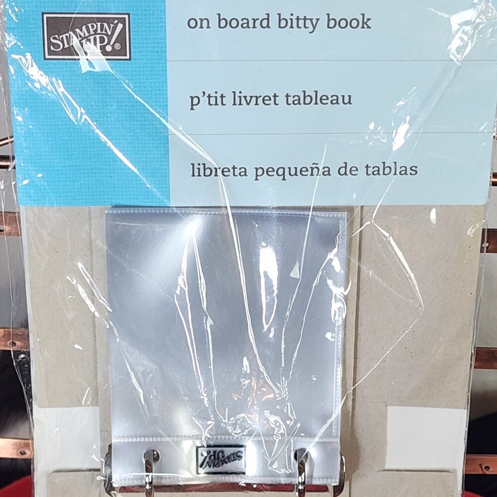 Stampin Up On Board Bitty Book Trim Designer Series Paper For Making Scrapbooks